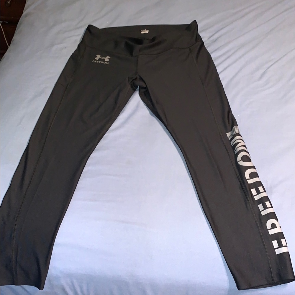 Under Armour Freedom Dark Gray Tights